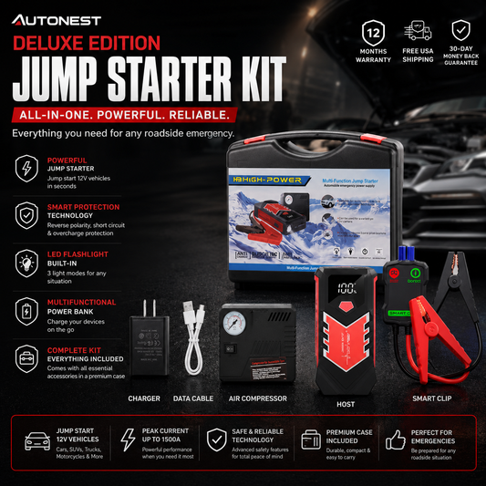 Automobile Emergency Jump Start Power Source